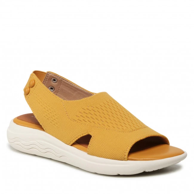 Mules Et Sandales Sandales GEOX - D Spherica Ec5 D D25SVD 0006K C2006 Dk Yellow Jaune