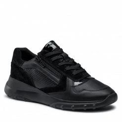 Chaussures Basses Sneakers GEOX - D Alleniee B D16LPB 022AR C9999 Black Noir
