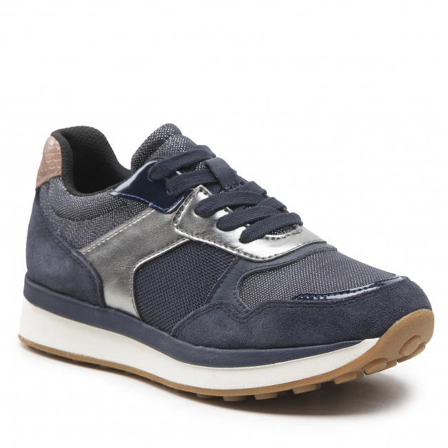 Chaussures Basses Sneakers GEOX - D Runntix B D25RRB 0AS22 C4322 Dk Jeans Bleu Marine