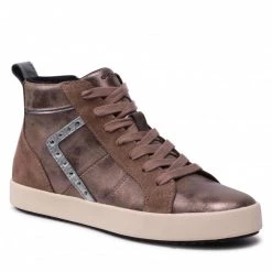 Chaussures Basses Sneakers GEOX - D Blomiee B D266HB 0AJ22 C5005 Dk Beige Marron