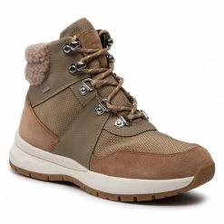 Bottes Et Autres Bottines GEOX - D Braies Abx A D26BEA 01122 C3C5Z Lt Olive/Sand Vert