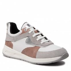 Chaussures Basses Sneakers GEOX - D Bulmya A D26NQA 08522 C1236 White/Lt Grey Blanc