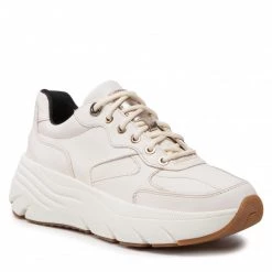 Chaussures Basses Sneakers GEOX - D Diamanta A D26UFA 00085 C1002 Off White Beige