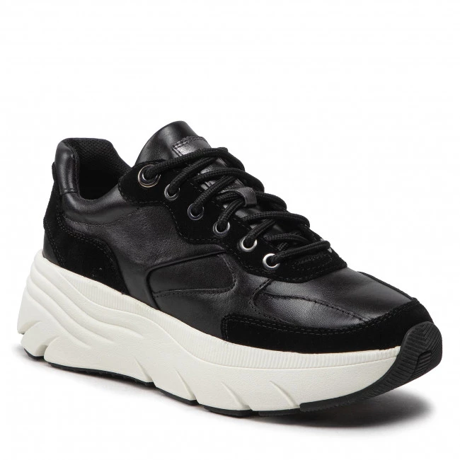 Chaussures Basses Sneakers GEOX - D Diamanta A D26UFA 08522 C9999 Black Noir