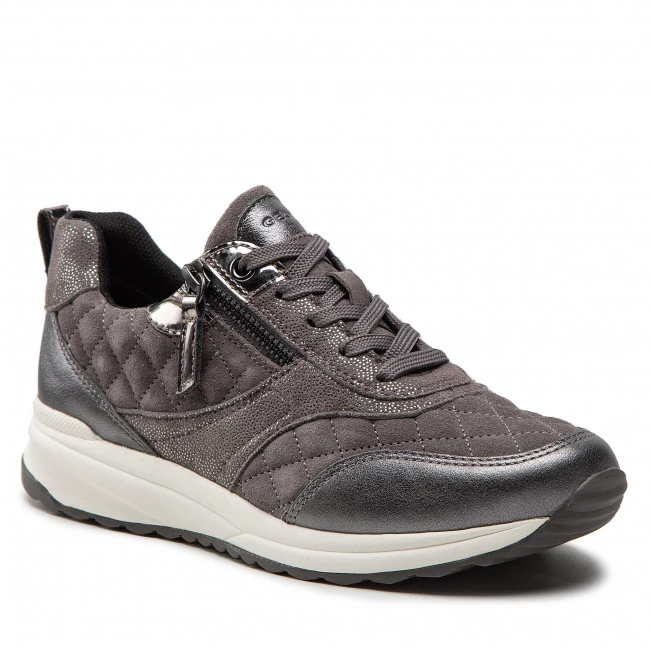 Chaussures Basses Sneakers GEOX - D Airell A D262SA 022CF C9002 Dk Grey Gris