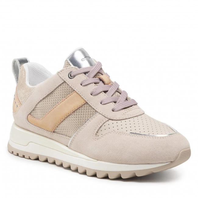 Chaussures Basses Sneakers GEOX - D Tabelya A D25AQA 01122 C5561 Beige/Apricot Beige