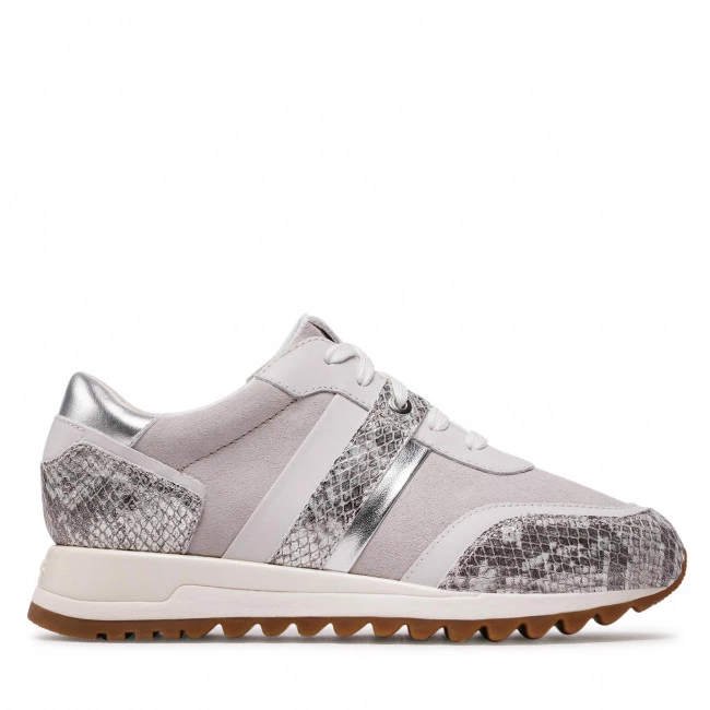 Chaussures Basses Sneakers GEOX - D Tabelya A D16AQA 085RY C0007 White/Silver Gris â Image 2