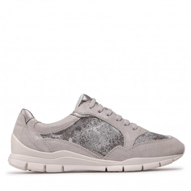 Chaussures Basses Sneakers GEOX - A Sukie B D16F2B 077EW C1000 White Gris â Image 2