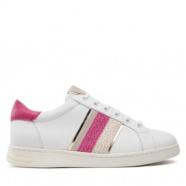 Chaussures Basses Sneakers GEOX - D Jaysen C D251BC 08521 C0563 White/Fuchsia Blanc â Image 2