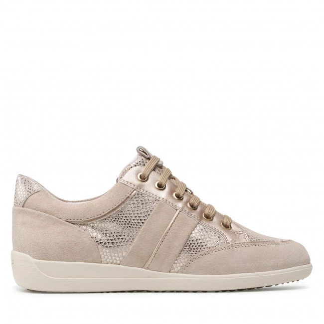 Chaussures Basses Sneakers GEOX - D Myria F D2568F 022MA C6738 Lt Taupe Beige, Or â Image 2