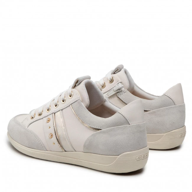 Chaussures Basses Sneakers GEOX - D Myria B D2568B 08522 C1002 Off White Blanc â Image 3
