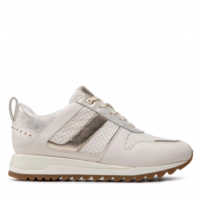 Chaussures Basses Sneakers GEOX - D Tabelya A D25AQA 085AA C1Q2L Off White/Lt Gold Blanc â Image 2