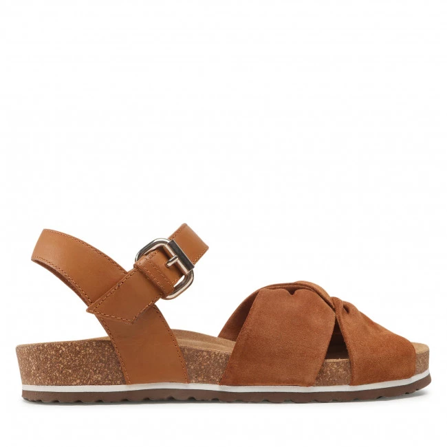 Mules Et Sandales Sandales GEOX - D Spensierata D25LUC 02243 C6001 Cognac Marron – Image 2