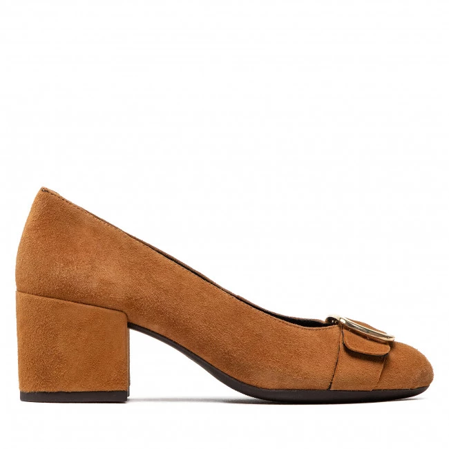 Chaussures Basses GEOX - D Eleana J D26TWJ 00021 C6001 Cognac Marron – Image 2