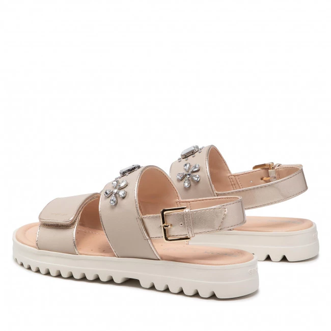 Mules Et Sandales Sandales GEOX - J S.Coralie G.C J026EC 0BCHI C5000 S Beige Beige – Image 3