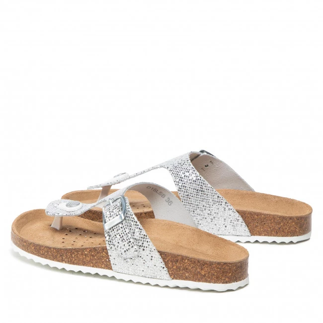 Mules Et Sandales Tongs GEOX - D Brionia B D15LSB 000VI C1007 Silver Argent â Image 3