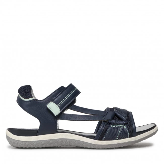 Mules Et Sandales Sandales GEOX - D S.Vega B D25R6B 0BC14 CF43U Navy/Lt Green Bleu Marine â Image 2