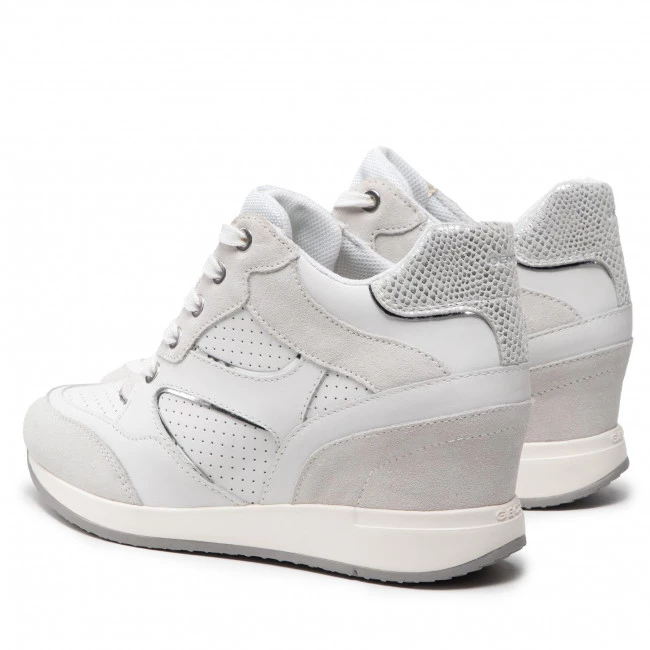 Chaussures Basses Sneakers GEOX - D Nydame A D250QA 08522 C1352 White/Off White Blanc â Image 3