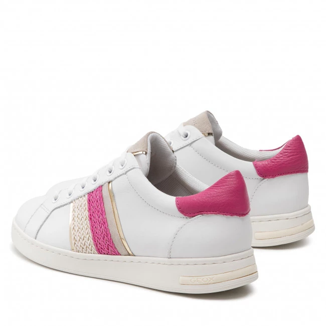 Chaussures Basses Sneakers GEOX - D Jaysen C D251BC 08521 C0563 White/Fuchsia Blanc â Image 3
