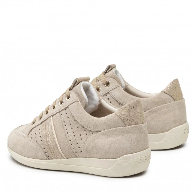 Chaussures Basses Sneakers GEOX - D Myria E D2568E 022Z0 CH62L Lt Taupe/Lt Gold Beige â Image 3