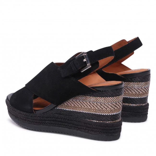 Mules Et Sandales Espadrilles GEOX - D Ponza A D25GVA 00022 C9999 Black Noir â Image 3