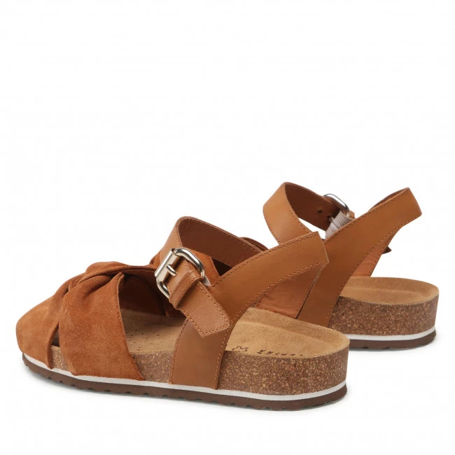 Mules Et Sandales Sandales GEOX - D Spensierata D25LUC 02243 C6001 Cognac Marron – Image 3