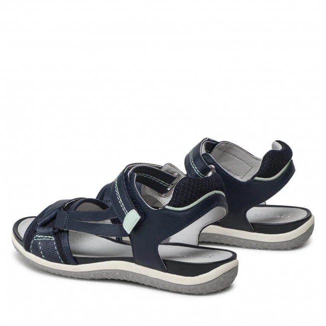 Mules Et Sandales Sandales GEOX - D S.Vega B D25R6B 0BC14 CF43U Navy/Lt Green Bleu Marine â Image 3