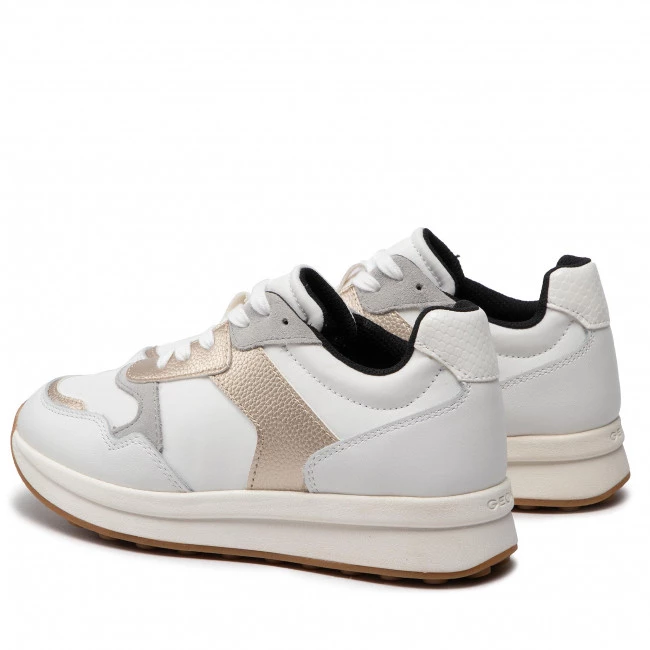 Chaussures Basses Sneakers GEOX - D Runntix B D25RRB 085FU C1000 White Blanc â Image 3