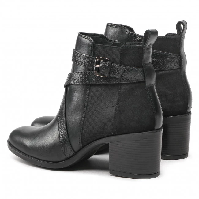 Bottes Et Autres Bottines GEOX - D New Asheel B D26FSB 04341 C9999 Black Noir â Image 3