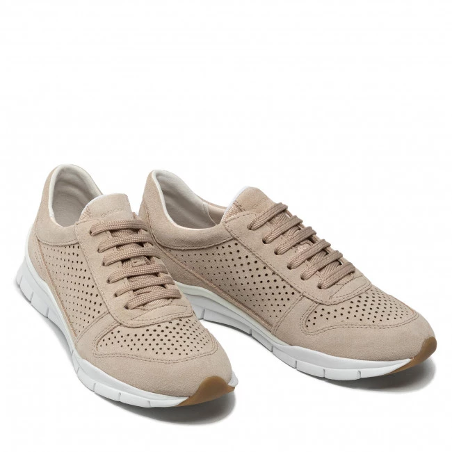 Chaussures Basses Sneakers GEOX - D Suke B D02F2B 00022 C6738 Lt Taupe Beige â Image 5