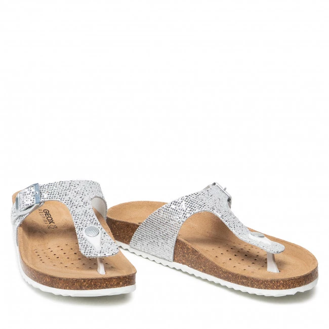 Mules Et Sandales Tongs GEOX - D Brionia B D15LSB 000VI C1007 Silver Argent â Image 5