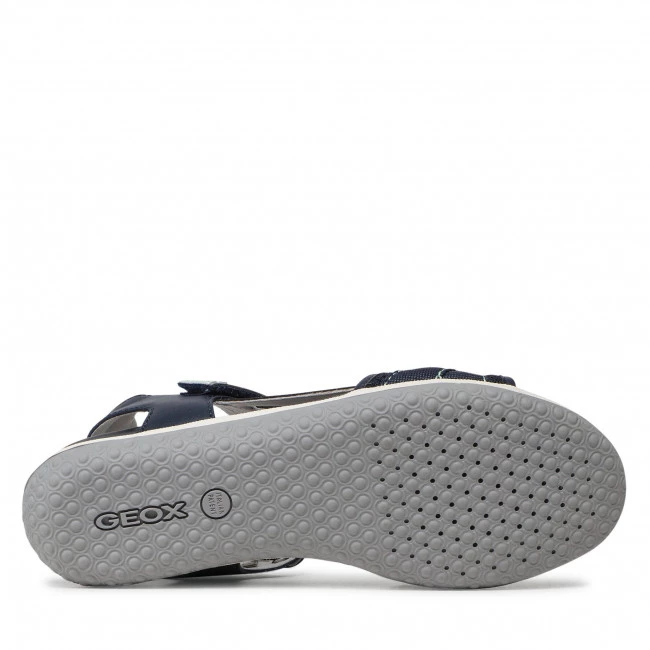 Mules Et Sandales Sandales GEOX - D S.Vega B D25R6B 0BC14 CF43U Navy/Lt Green Bleu Marine â Image 4