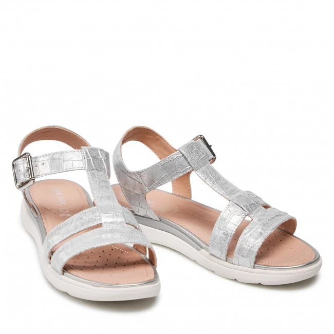 Mules Et Sandales Sandales GEOX - D S.Hiver B D02GZB 00040 C1007 Silver Argent – Image 5