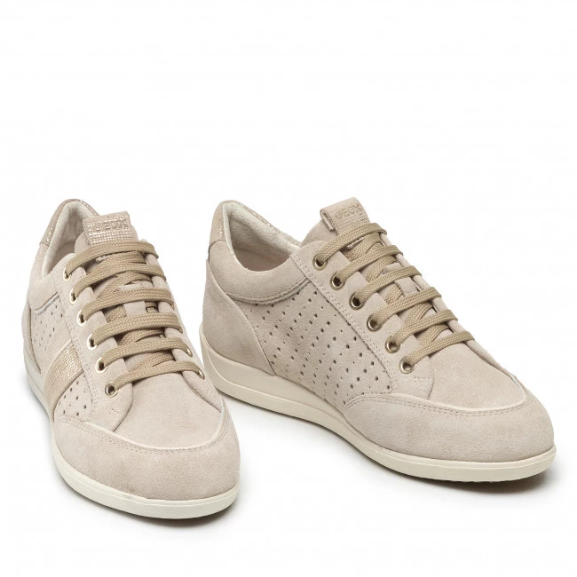 Chaussures Basses Sneakers GEOX - D Myria E D2568E 022Z0 CH62L Lt Taupe/Lt Gold Beige â Image 5