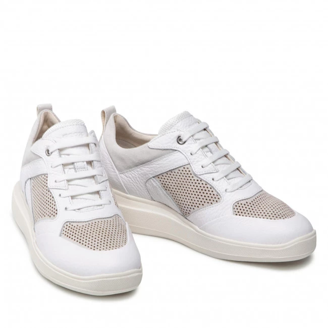 Chaussures Basses Sneakers GEOX - D Rubidia A D25APA 04622 C1002 Off White Blanc â Image 5