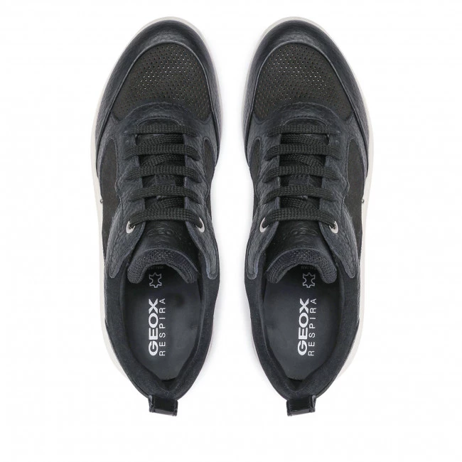 Chaussures Basses Sneakers GEOX - D Rubidia A D25APA 04622 C9999 Black Noir â Image 5