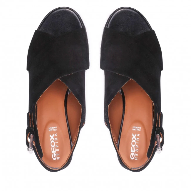 Mules Et Sandales Espadrilles GEOX - D Ponza A D25GVA 00022 C9999 Black Noir â Image 5