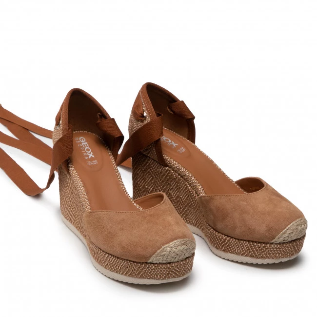 Chaussures Basses GEOX - D Ponza B D25GVB 021ZI C6001 Cognac Marron â Image 5