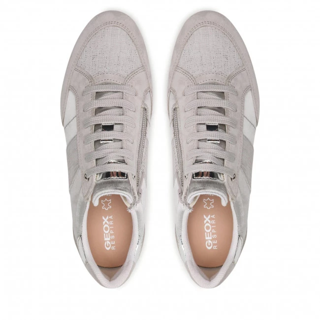 Chaussures Basses Sneakers GEOX - D Avery A D25H5A 01222 C0898 Silver/Lt Grey Gris â Image 6