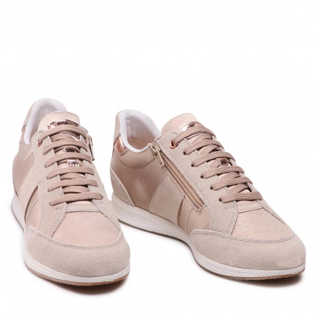 Chaussures Basses Sneakers GEOX - D Avery A D25H5A 01222 C5AH6 Beige/Lt Taupe Beige â Image 5