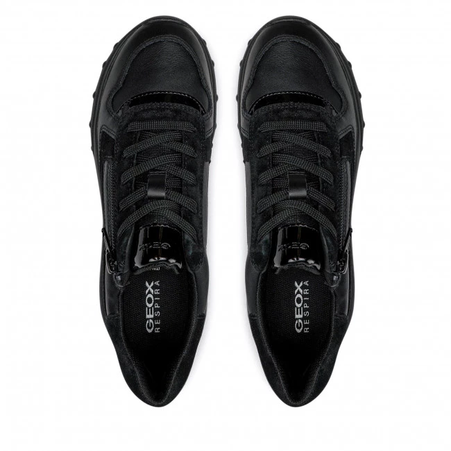 Chaussures Basses Sneakers GEOX - D Alleniee B D16LPB 022AR C9999 Black Noir â Image 5