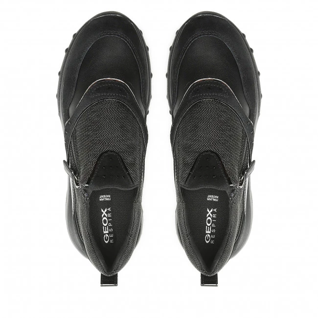 Chaussures Basses Sneakers GEOX - D Alleniee A D26LPA 0AS22 C9999 Black Noir â Image 5