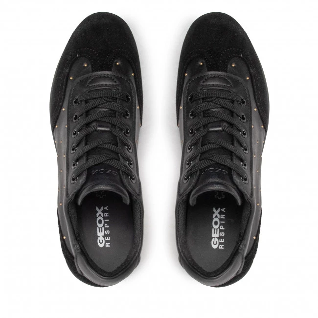 Chaussures Basses Sneakers GEOX - D Myria D D2668D 08522 C9999 Black Noir â Image 5