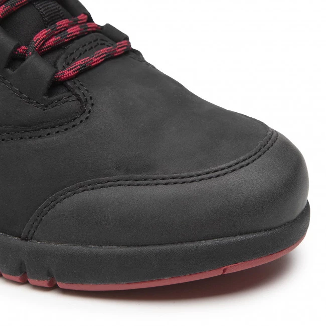 Chaussures Basses Sneakers GEOX - J Aeranter B. Abx A J04CYA 0CL11 C0260 D Black/Dk Red Noir â Image 6