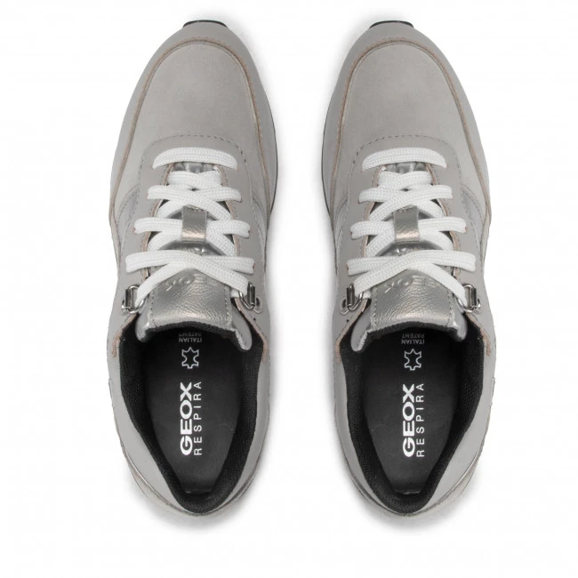 Chaussures Basses Sneakers GEOX - D New Aneko B Abx B D26LYB 085FU C1355 Lt Grey/Silver Gris â Image 5