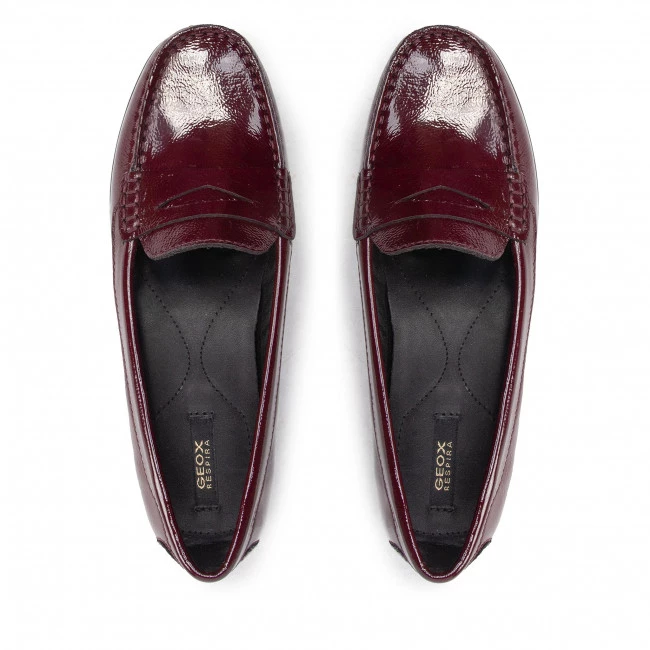 Chaussures Basses Mocassins GEOX - D Elidia A D642TA 00067 C7005 Bordeaux Bordeaux â Image 5