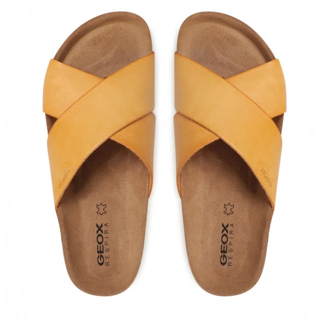 Mules Et Sandales Mules / Sandales De Bain GEOX - D Brionia D D25LSD 00043 C2006 Dk Yellow Jaune â Image 6