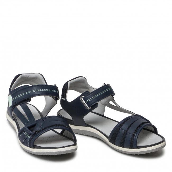 Mules Et Sandales Sandales GEOX - D S.Vega B D25R6B 0BC14 CF43U Navy/Lt Green Bleu Marine â Image 5