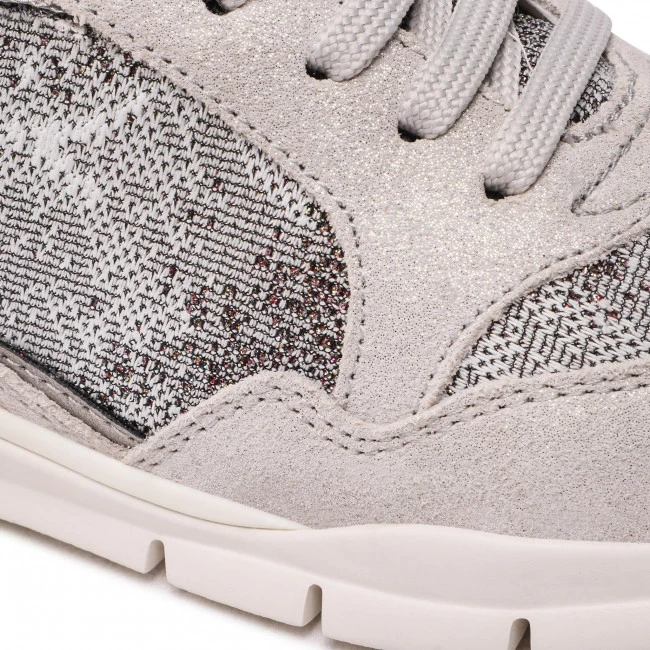 Chaussures Basses Sneakers GEOX - A Sukie B D16F2B 077EW C1000 White Gris â Image 6