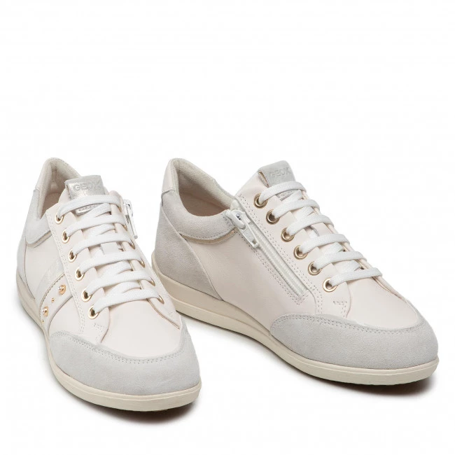 Chaussures Basses Sneakers GEOX - D Myria B D2568B 08522 C1002 Off White Blanc â Image 5
